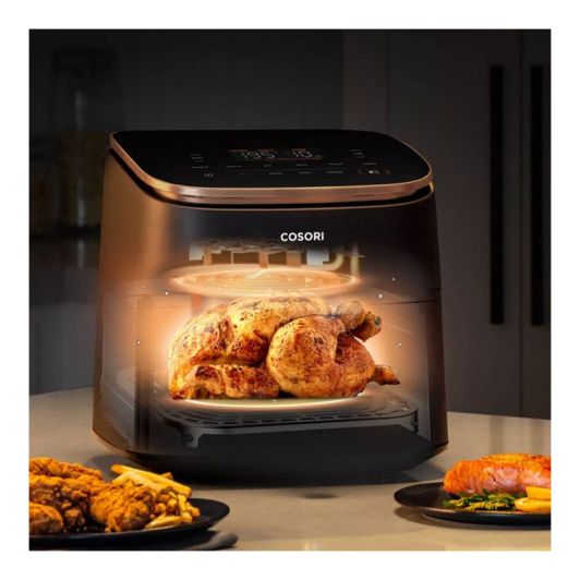 Air Fryer Turbo Blaze 6L, Freidora de Aire sin Aceite 9 en 1, Doble Resistencia, 1725w,Cosori 