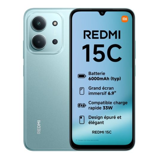 Movil XIAOMI Redmi 15C 4G 128GB Verde