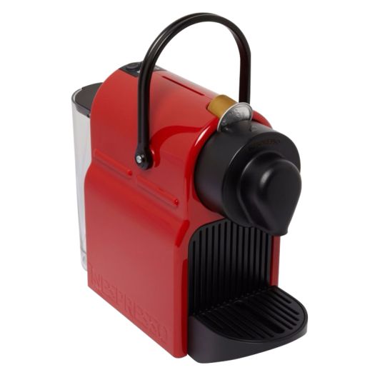 Cafetera de cápsulas NESPRESSO, 19 bares, 1200w, KRUPS  Inissia XN1005 rojo 