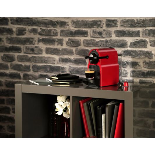 Cafetera de cápsulas NESPRESSO, 19 bares, 1200w, KRUPS  Inissia XN1005 rojo 