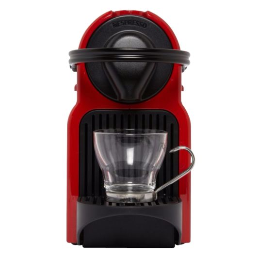 Cafetera de cápsulas NESPRESSO, 19 bares, 1200w, KRUPS  Inissia XN1005 rojo 