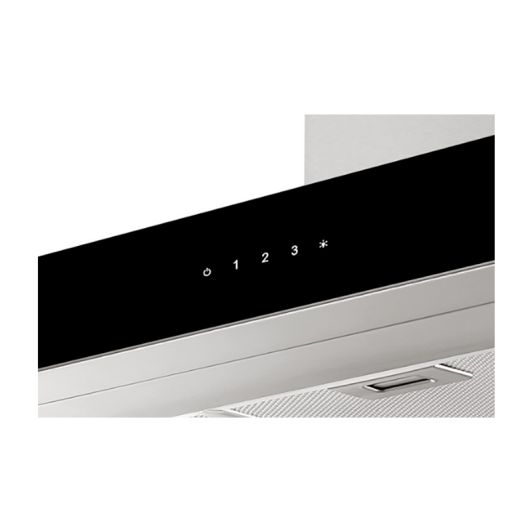 Campana decorativa isla 90cm, 604m3/h, Inox, VALBERG HIB 90 TVK ARSC