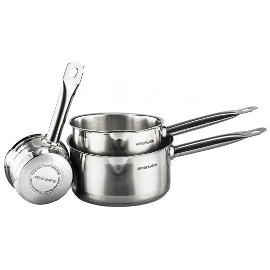 Set de 3 cacerolas Arthur Martin.