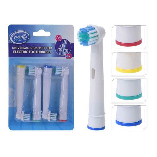 Pack 4 recambios cepillo dental ORAL-B compatibles
