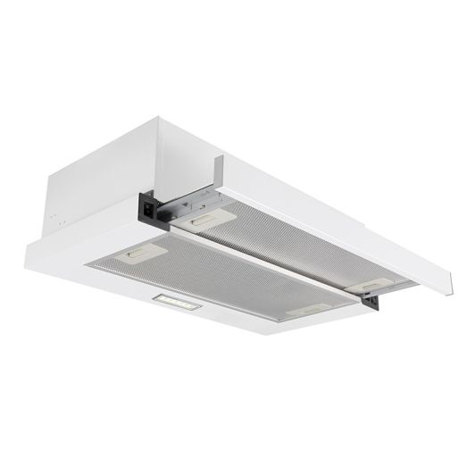 Campana cajón extraíble 60cm, 291m3/h, VALBERG BITH 60 X756C (acabado inox)