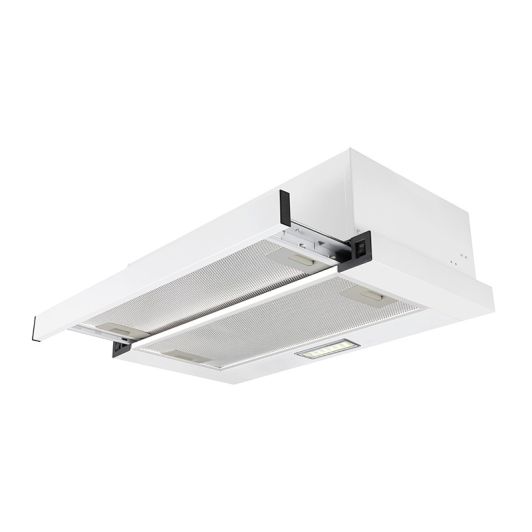 Campana cajón extraíble 60cm, 291m3/h, VALBERG BITH 60 X756C (acabado inox)