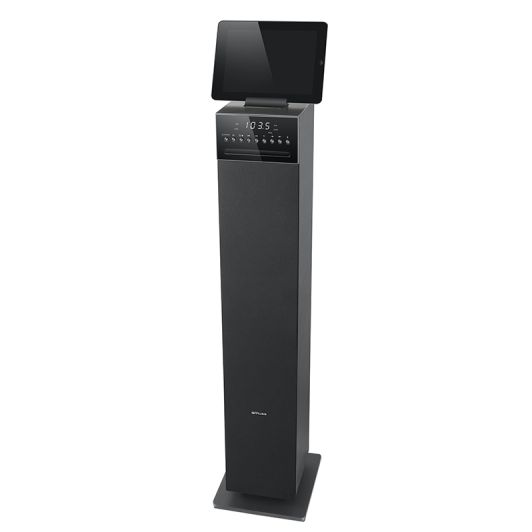 Torre de Sonido MUSE M-1350 BTC 120W Sistema 2.1 con Subwoofer Bluetooth NFC y CD
