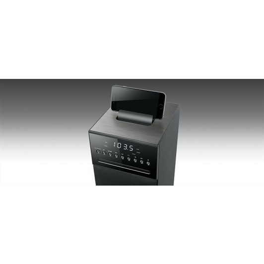 Torre de Sonido MUSE M-1350 BTC 120W Sistema 2.1 con Subwoofer Bluetooth NFC y CD