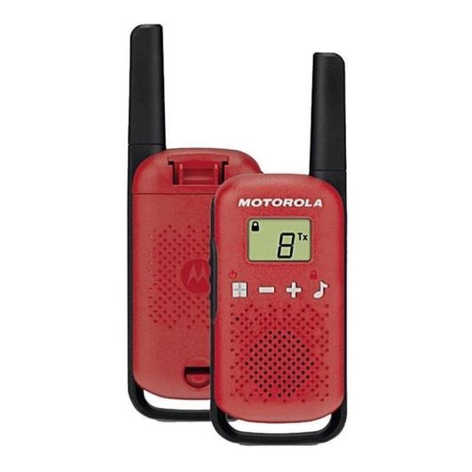 Walkie Talkies MOTOROLA T42 twin - rojo