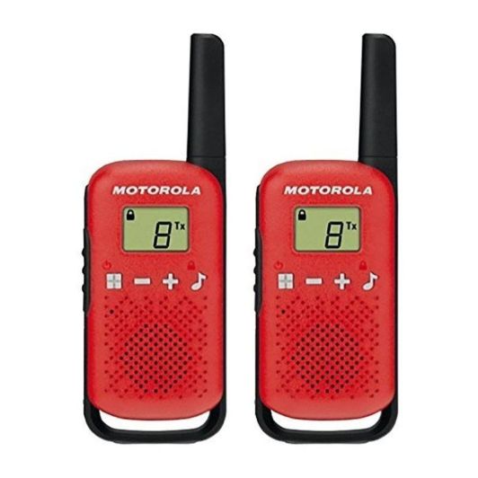 Walkie Talkies MOTOROLA T42 twin - rojo