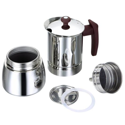 Cafetera italiana para 6 tazas