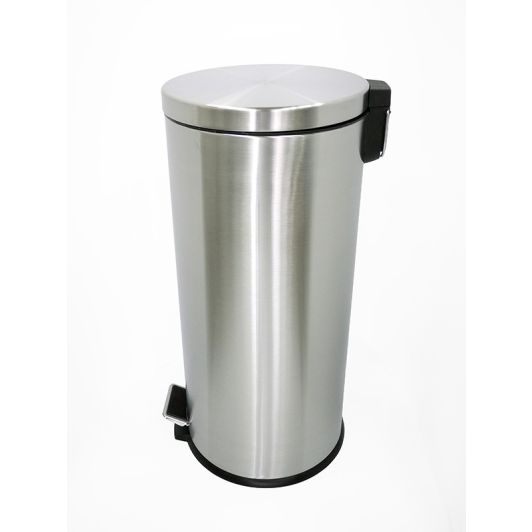 Cubo de basura ELECTRO DEPOT INOX 30L cierre suave