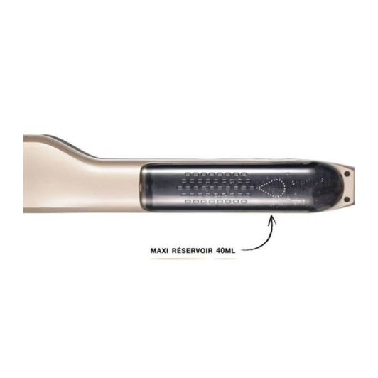 Plancha alisadora de pelo de vapor SAINT ALGUE Demeliss Titanio 85W temp. 150/230 grados