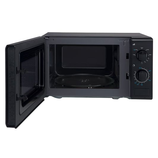 Microondas 20L 700w, con Grill 1000W, Negro, Mecánico VALBERG MWO 20 GM K343C