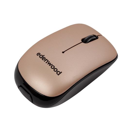 Ratón Inalámbrico EDENWOOD MMSBG01 USB Color Champaña
