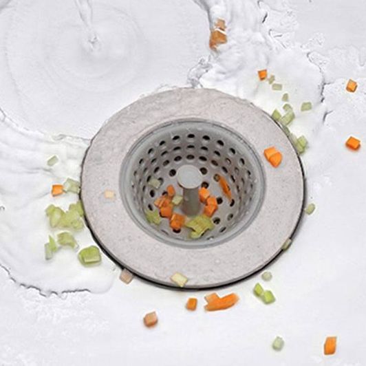 Filtro fregadero silicona y acero inox