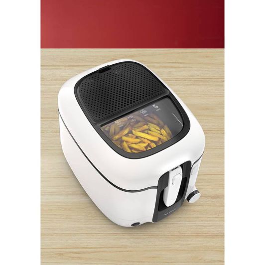 Freidora de aceite MOULINEX Super Uno YY4544FB 2,2L 1800W Filtro Antiolores Inox/Negro