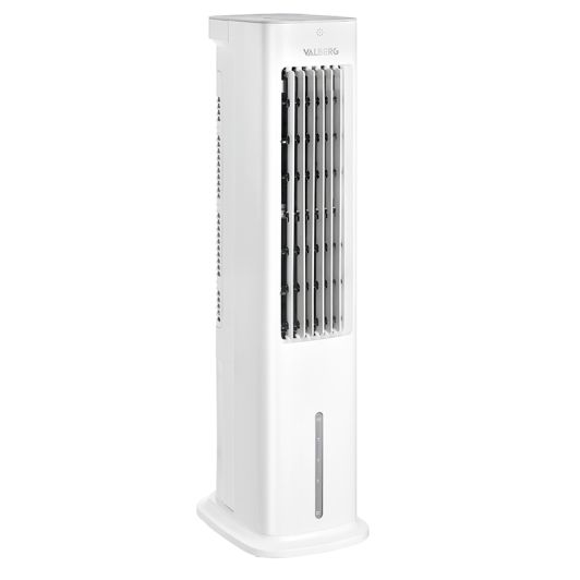Climatizador Evaporativo VALBERG DSKOOL-21 con Depósito de Agua 3 Velocidades 348m³/h Función Humidificador Oscilante Blanco