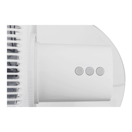 Ventilador de Pie 45W 3 Velocidades Silencioso Blanco/Gris VALBERG U-GO-Fresh