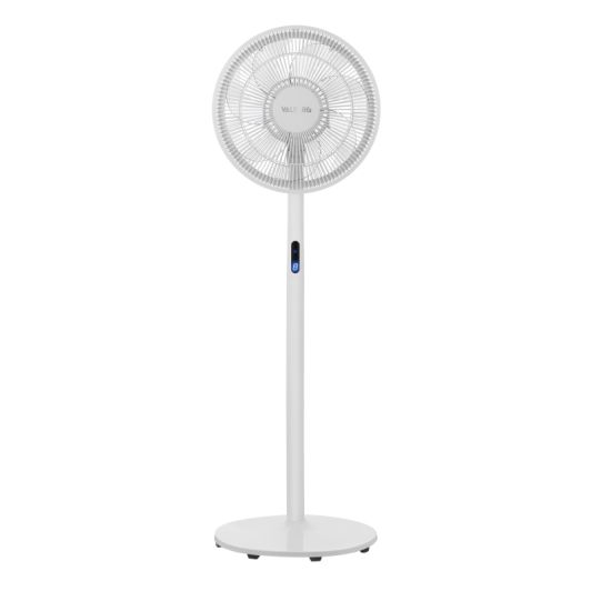 Ventilador de Pie 45W 3 Velocidades Silencioso Blanco/Gris VALBERG U-GO-Fresh
