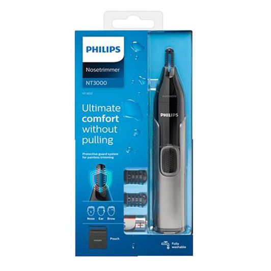 Recortador de pelos para nariz y orejas PHILIPS NT3650/16