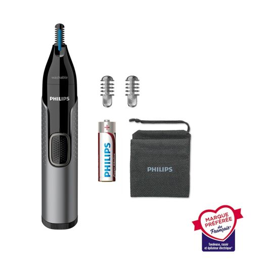 Recortador de pelos para nariz y orejas PHILIPS NT3650/16
