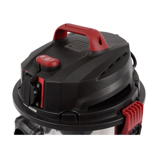 Aspiradora de cenizas y líquidos VALBERG 1200W 30L Inox presión de 16kPa WORX-01