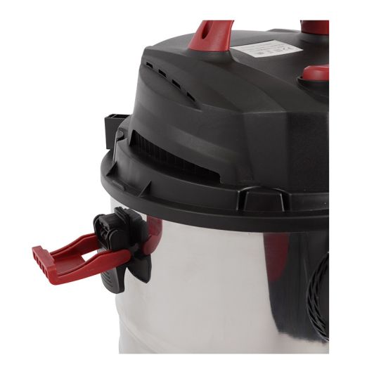 Aspiradora de cenizas y líquidos VALBERG 1200W 30L Inox presión de 16kPa WORX-01