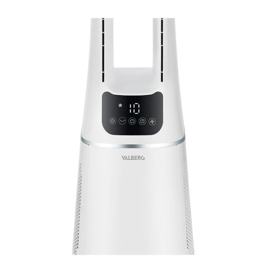 Ventilador torre VALBERG SUNNY-R PURE con Purificador de Aire Mando a Distancia Oscilante Blanco