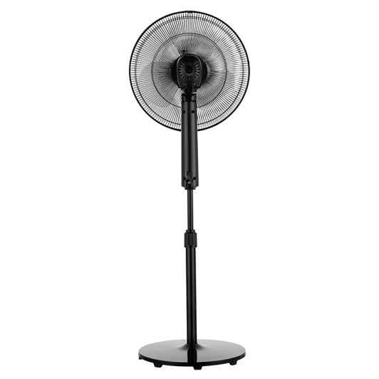 Ventilador de Pie VALBERG INES B-KOOL 50W 40 cm de Diámetro 3 Velocidades Negro