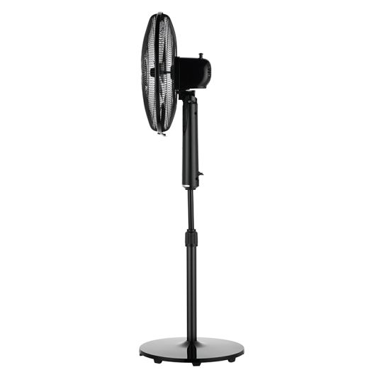 Ventilador de Pie VALBERG INES B-KOOL 50W 40 cm de Diámetro 3 Velocidades Negro