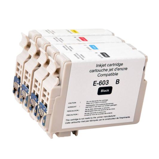 Cartucho de tinta ELECTRO DEPOT compatible EPSON E603 pack negro y color