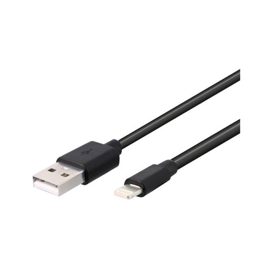 Cable HIGH ONE 1M Lightning pv negro