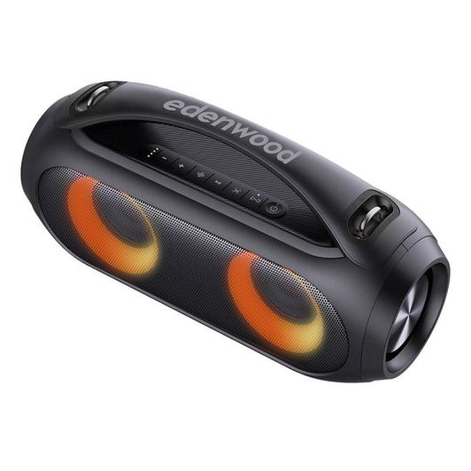 Altavoz Bluetooth con Luces LED 45W EDENWOOD TWS Portátil USB y Micro SD, Radio FM, TUB LIGHT