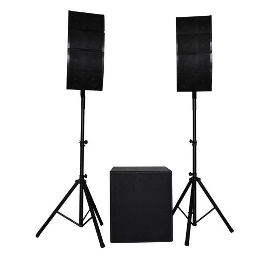 Sistema de Sonido EDENWOOD CURVE SYSTEM 1700W Subwoofer de 18