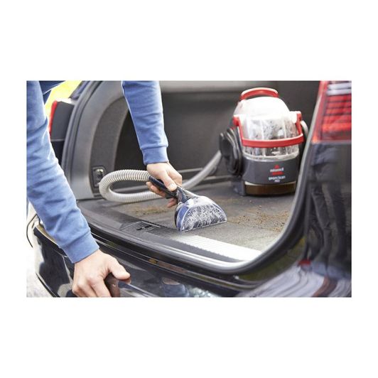 BISSELL SPOTCLEAN PRO 1558N 750W Depósito 2,9L Negro Rojo Limpia Tapicerías Quitamanchas Difícil