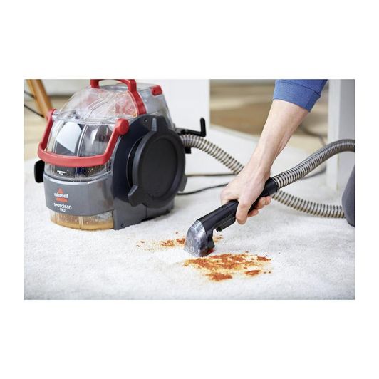 BISSELL SPOTCLEAN PRO 1558N 750W Depósito 2,9L Negro Rojo Limpia Tapicerías Quitamanchas Difícil