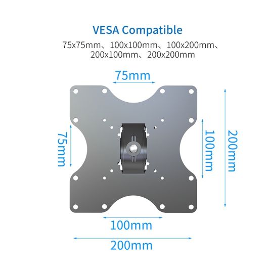Soporte de pared para TV EDENWOOD I1 inclinable de 19
