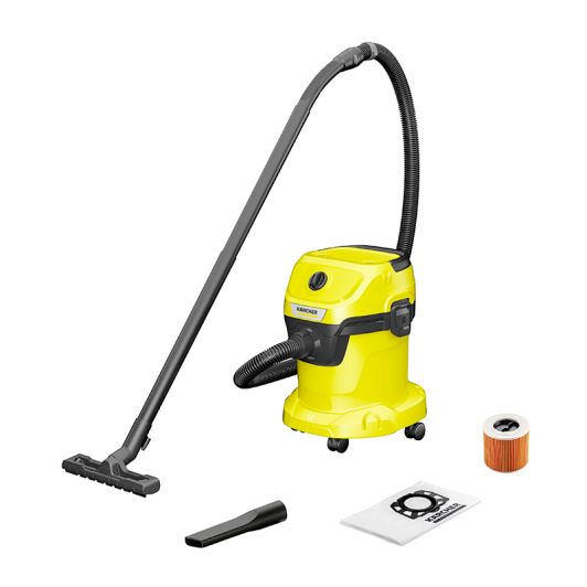 Aspiradora Cuba para Seco y Húmedo KARCHER WD3 15L 1000W Presión 21kPa Función Soplado