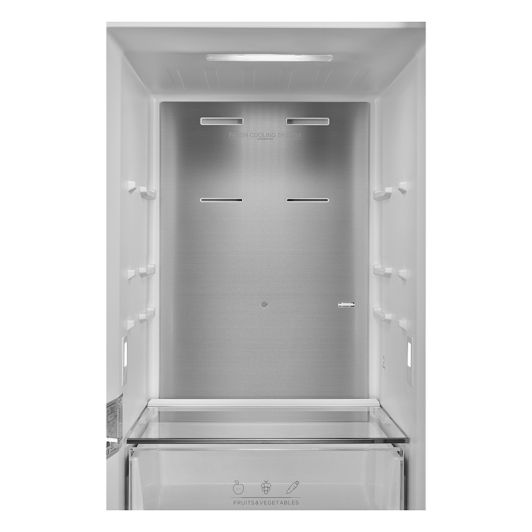 Frigorífico Combi No Frost VALBERG 378L 201cm Alto Clase A 29dB Inox