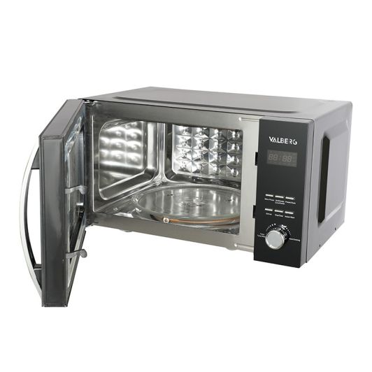  Microondas 23L 800W con Horno 2200W VALBERG Negro Multifunción MWO 23 CG 902C 2