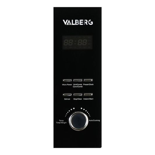  Microondas 23L 800W con Horno 2200W VALBERG Negro Multifunción MWO 23 CG 902C 2