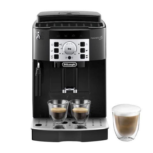 Cafetera Superautomática, 15 bares, 2 tazas, Espumador de leche, DELONGHI ECAM 22.140.B