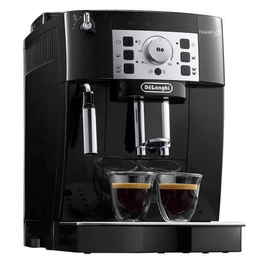 Cafetera Superautomática, 15 bares, 2 tazas, Espumador de leche, DELONGHI ECAM 22.140.B