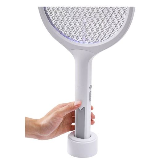 Raqueta control de plagas recargable USB