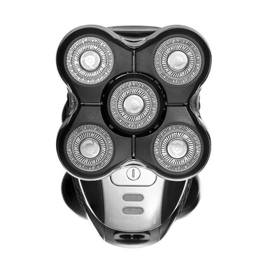 Afeitadora de Cabeza REMINGTON 5 Cabezales Rotativos Flexibles Uso Seco y Húmedo XR1500