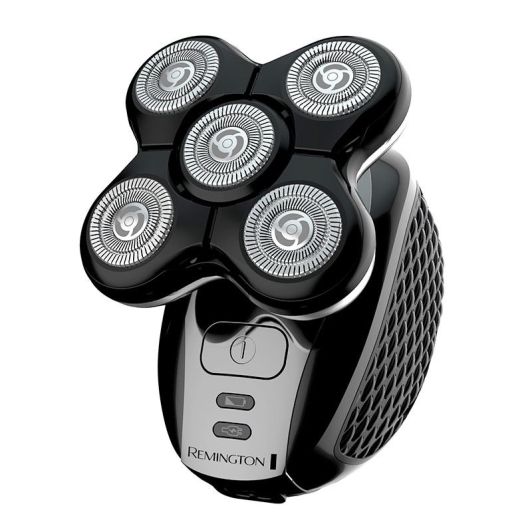 Afeitadora de Cabeza REMINGTON 5 Cabezales Rotativos Flexibles Uso Seco y Húmedo XR1500