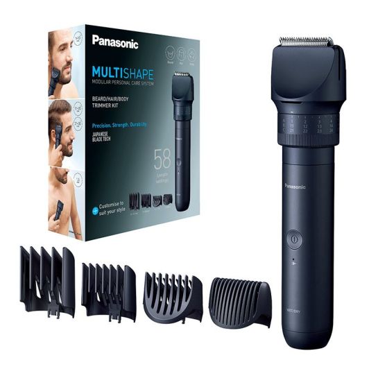 Afeitadora multifunción PANASONIC Cortapelos MultiShape 58 Posiciones de 1-30mm ER-CKN2-A301