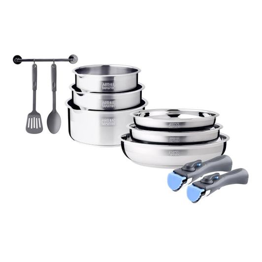 Batería ARTHUR MARTIN inox 10 pcs