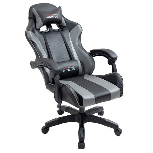 Silla Gaming LED RGB AMSTRAD AMS 800 negro